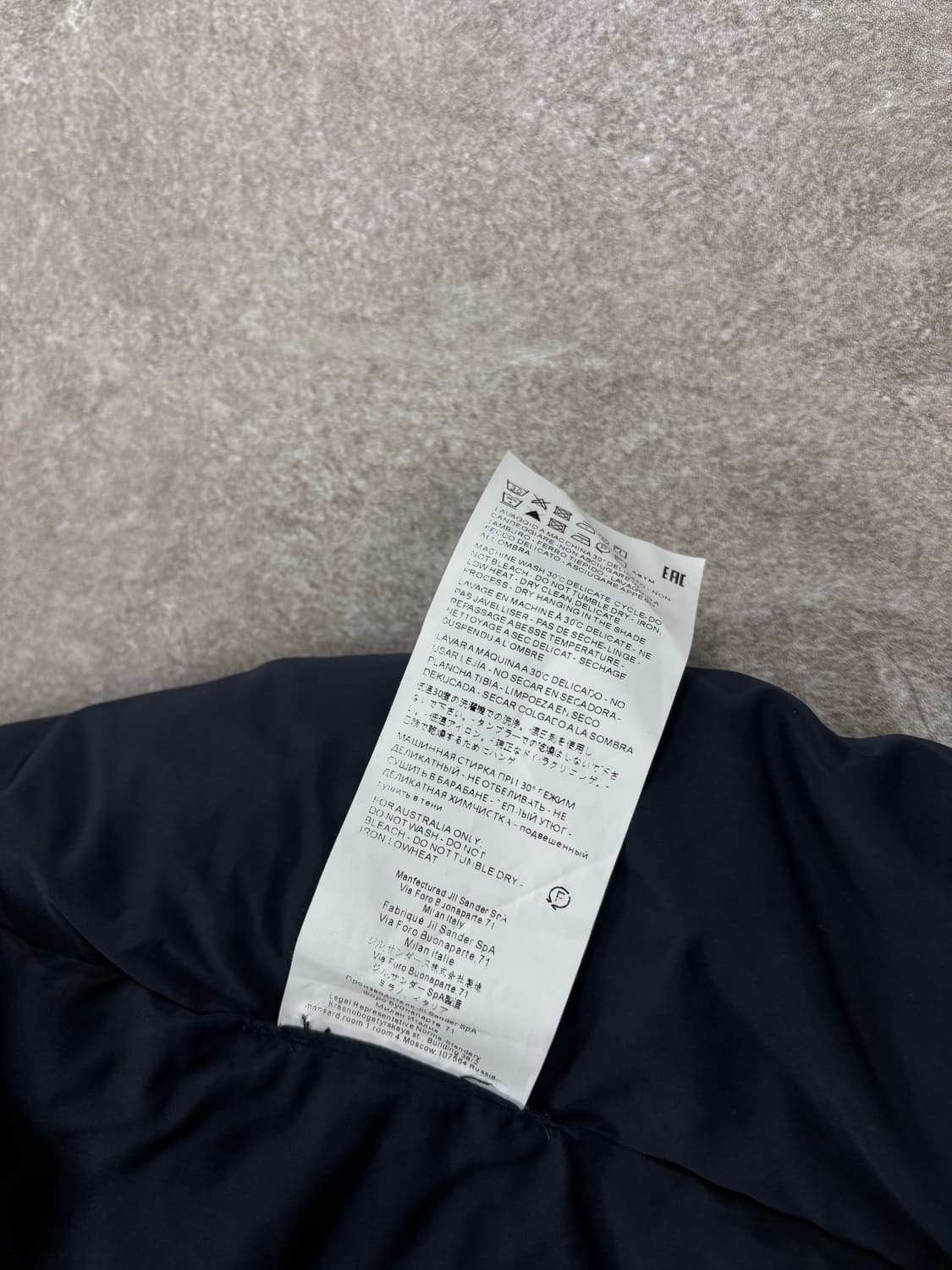 Jil Sander 20FW Down Padded Scarf   상품이미지4