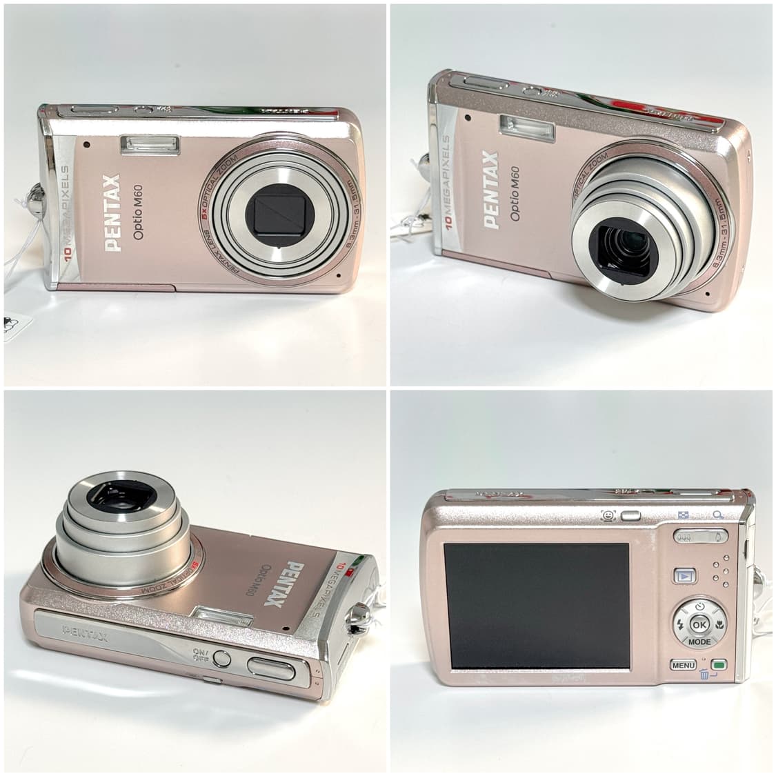 펜탁스 옵티오 M60 베이비핑크 빈티지디카 상품이미지2