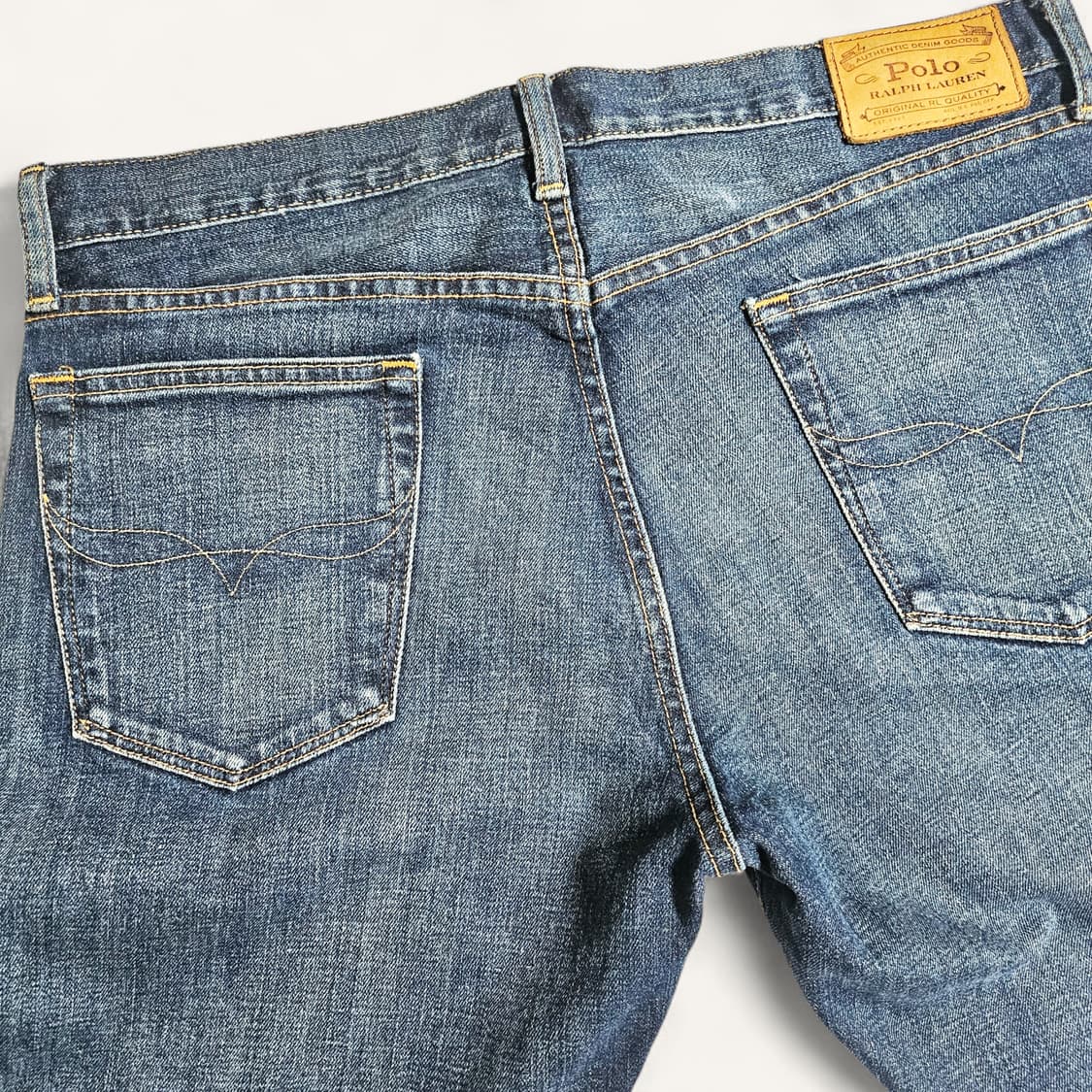 [32][폴로 랄프로렌] 햄튼 릴렉스 스트레이트 셀비지 데님 상품이미지5