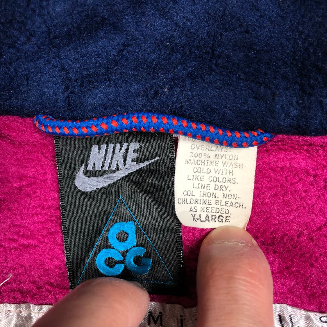 90s 나이키 acg 데빌스 타워 풀오버 플리스 상품이미지7