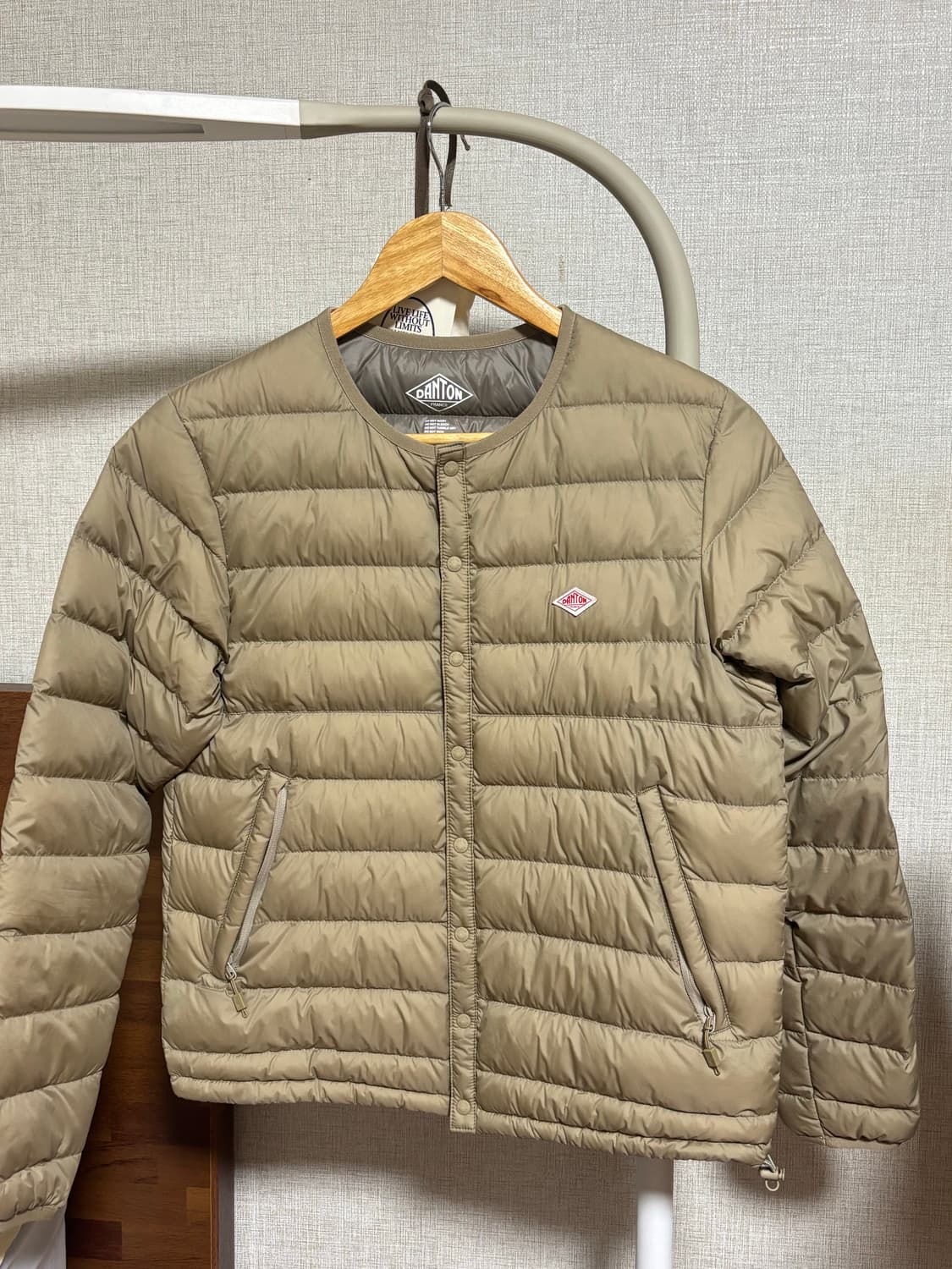 단톤 DANTON 이너 다운 자켓 beige s 사이즈 상품이미지1