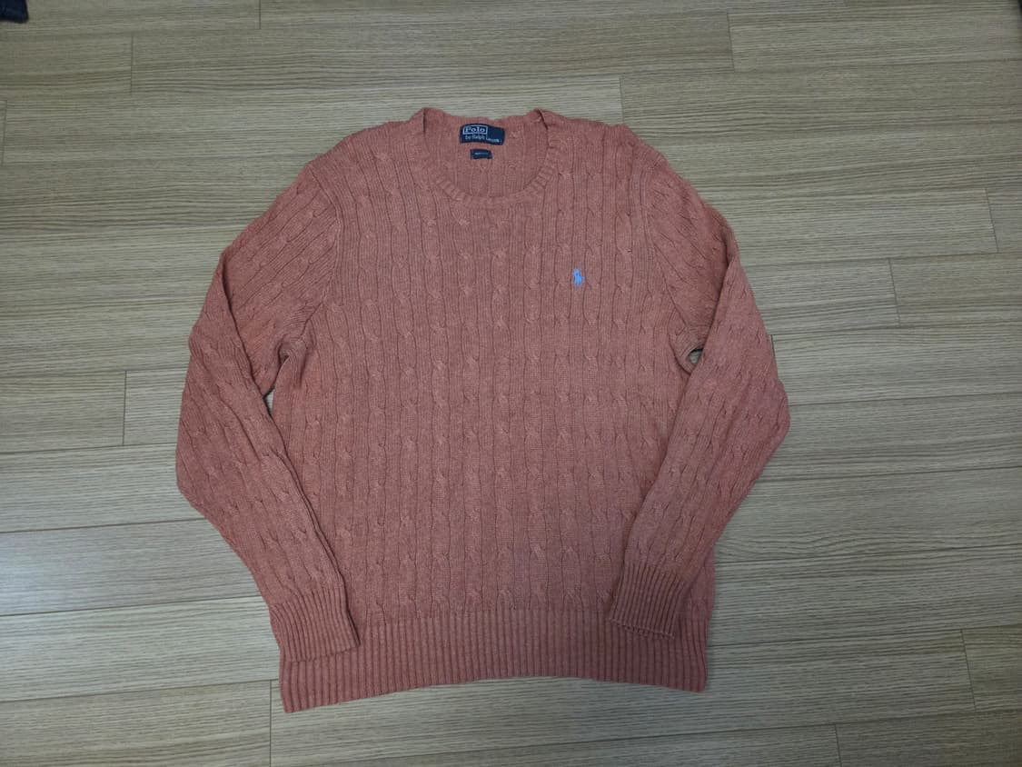 폴로 랄프로렌 포니 케이블 크루넥 실크 니트 상품이미지1