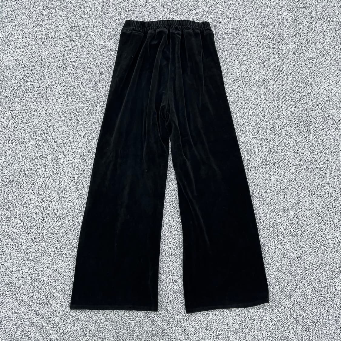 실측확인 빈티지 여성 벨벳 바지 0327M 상품이미지4