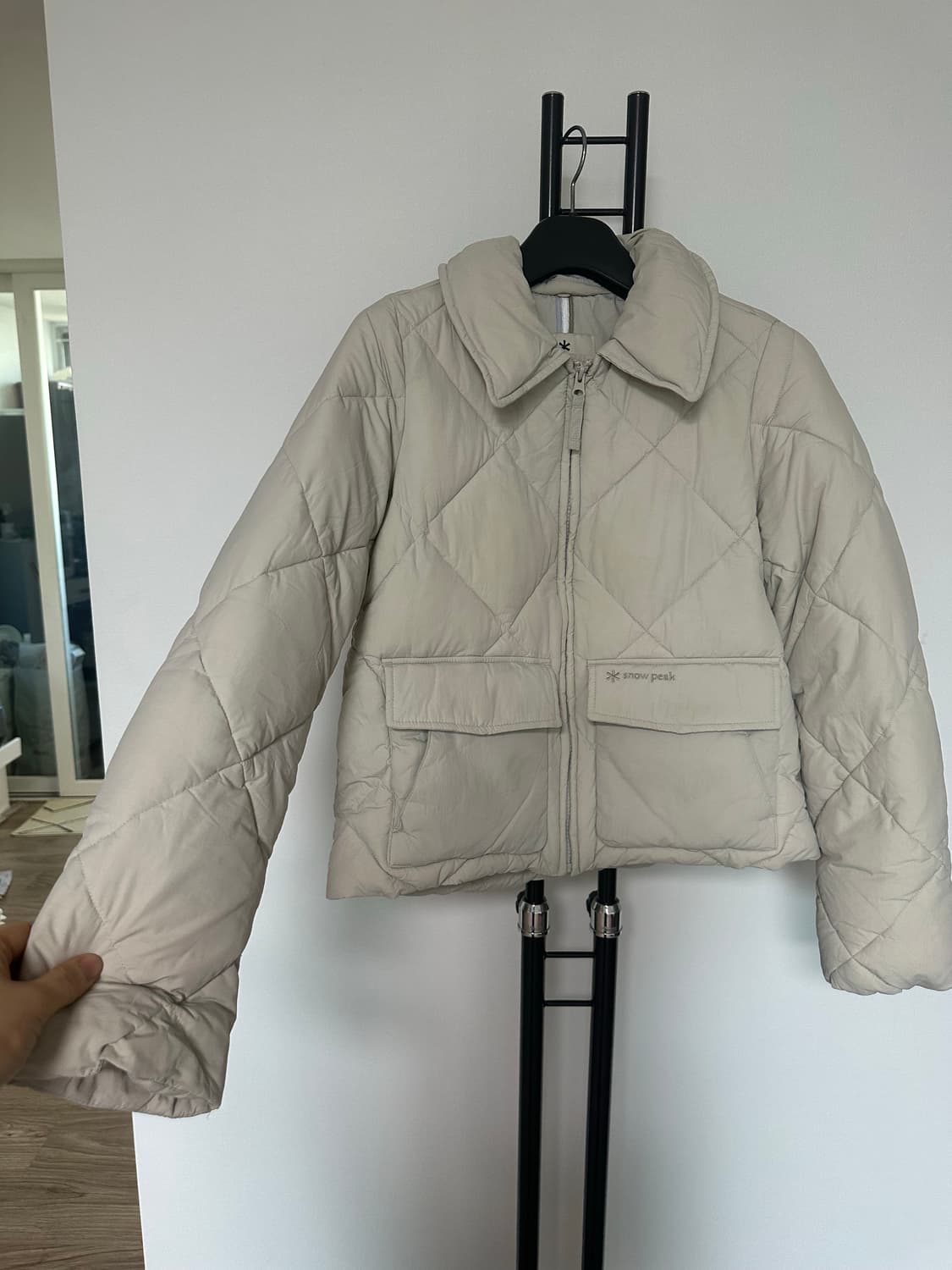 스노우피크   여성  퀼팅  숏패딩 -32사이즈 상품이미지1