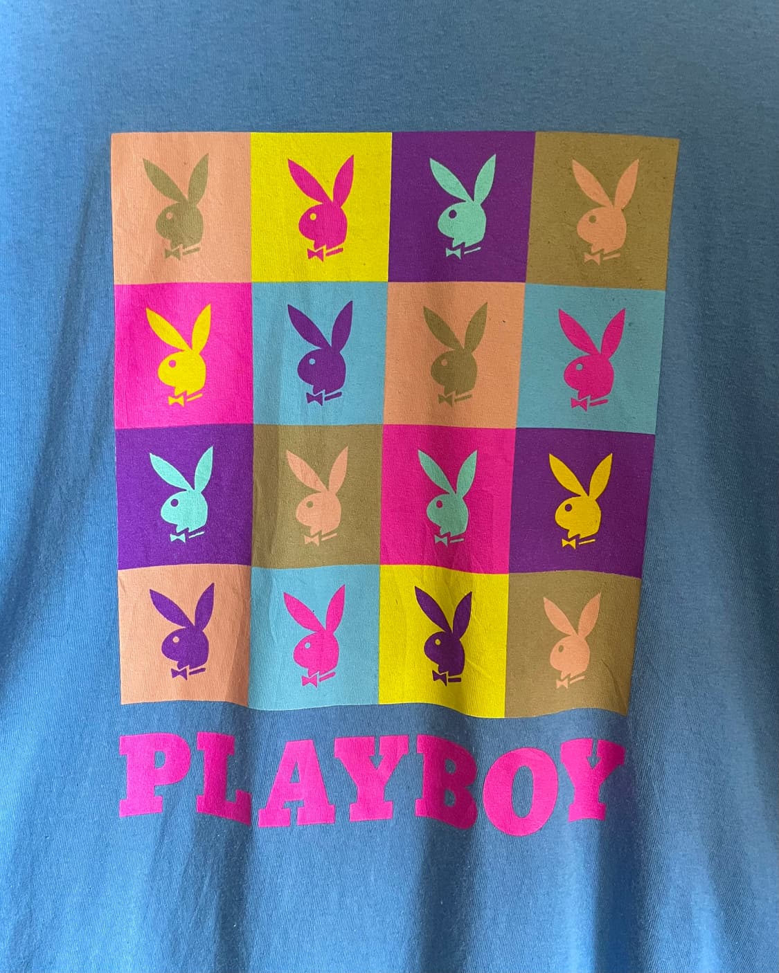 2003年 Playboy Icon Color Block T-Shirt 상품이미지5