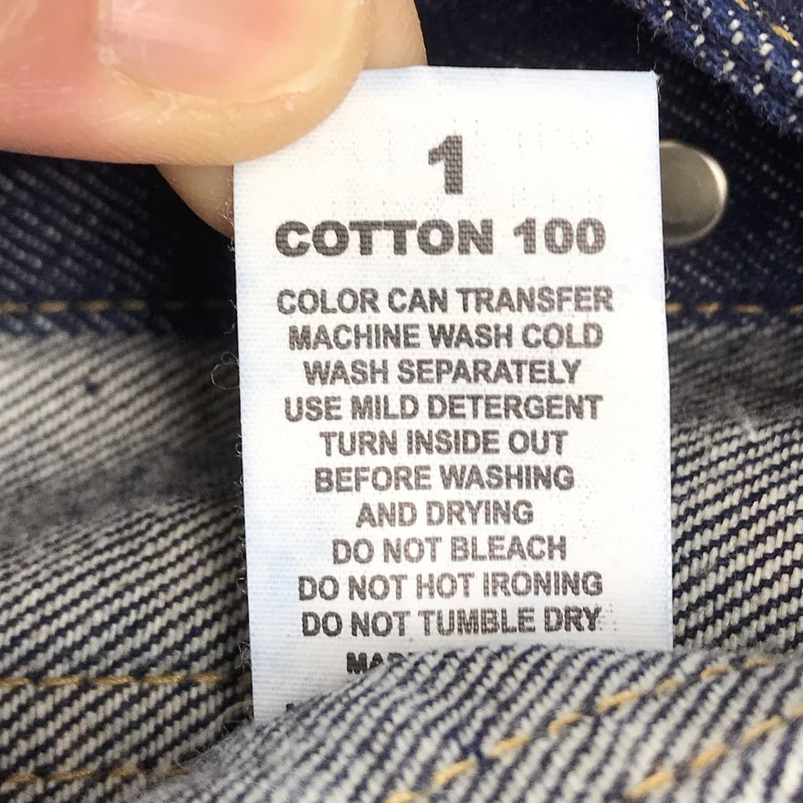 밈더워드로브 커디 데님 덱 데님 자켓 남성1 상품이미지9