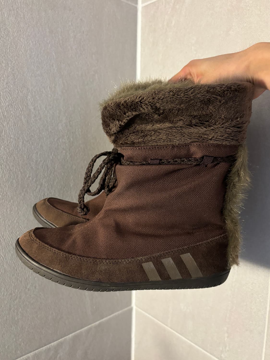 아디다스 네오 퍼 앵클부츠 상품이미지2