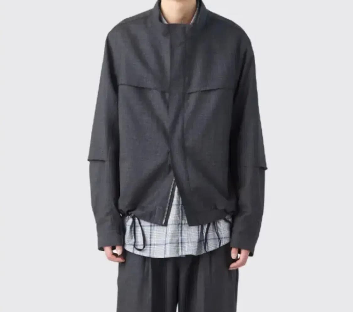 해칭룸 모즈자켓 그레이 상품이미지1