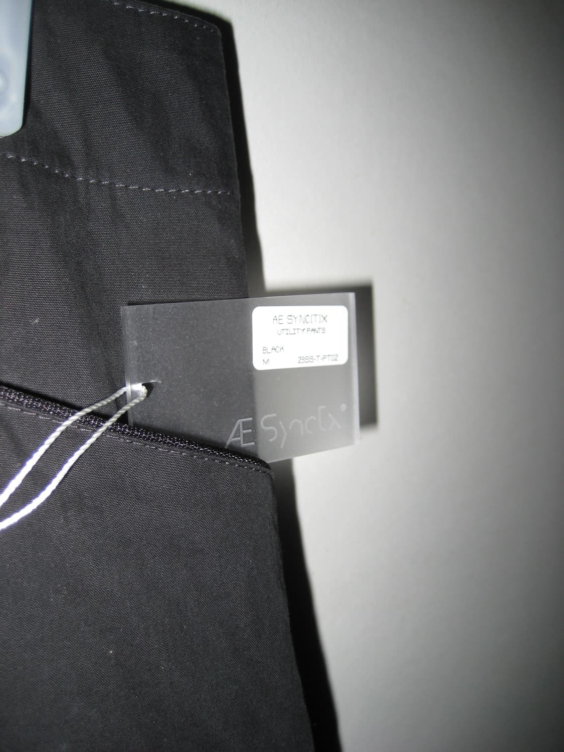 [M] AESYNCTX 에이시넥틱스 유틸리티 팬츠 블랙 상품이미지3