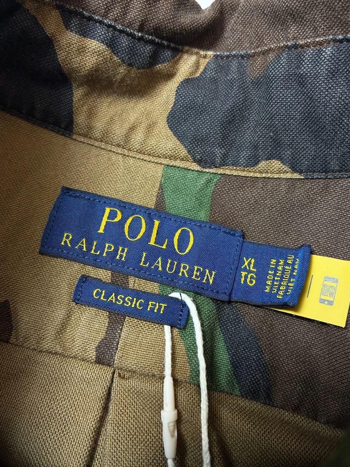 폴로 랄프로렌 큐알 신형 클래식 핏 카모 옥스퍼드 셔츠 PN9119 상품이미지7