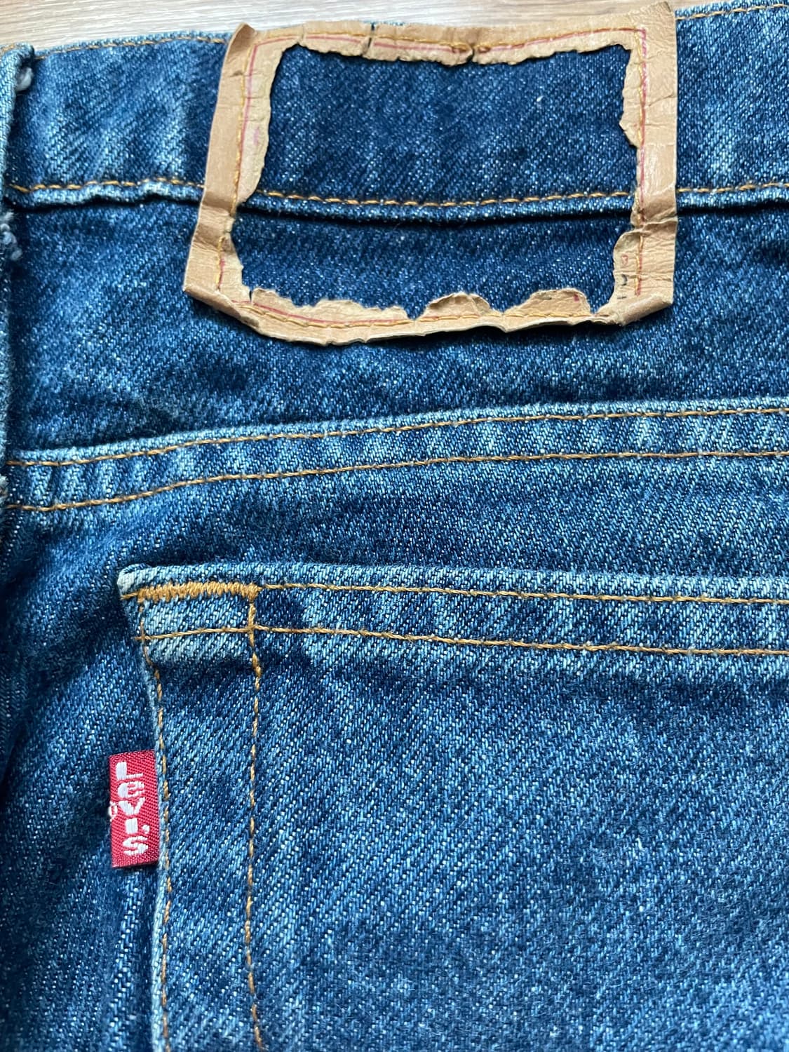 USA 제조 빈티지 리바이스 505 31 사이즈 중청 상품이미지6