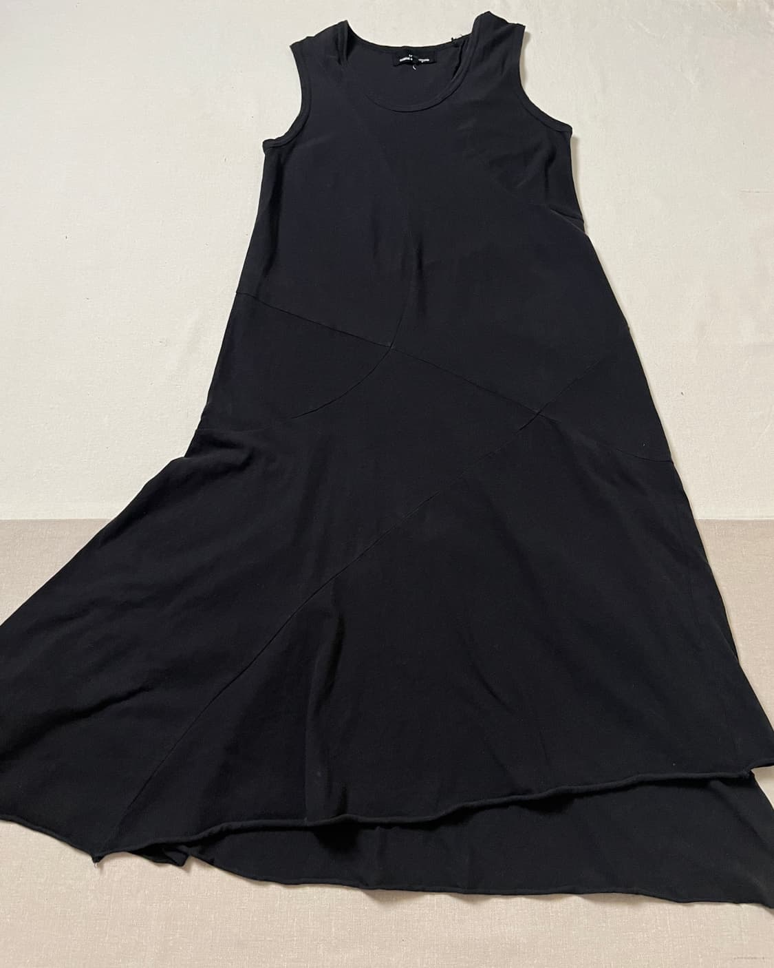 꼼데가르송 커브 패널 슬리브리스 원피스 comme des garcons 상품이미지3