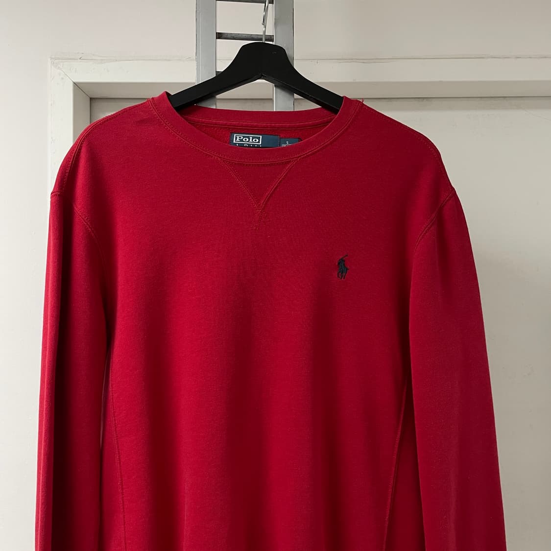 폴로 랄프로렌 레드 맨투맨 S 상품이미지2