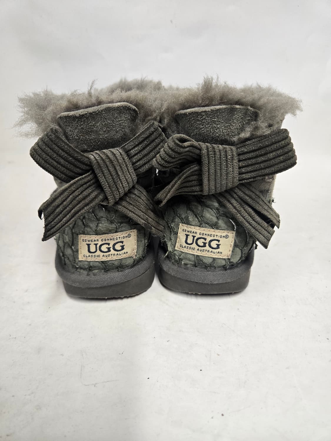 UGG 키즈 어그 부츠 180mm 회색 상품이미지4