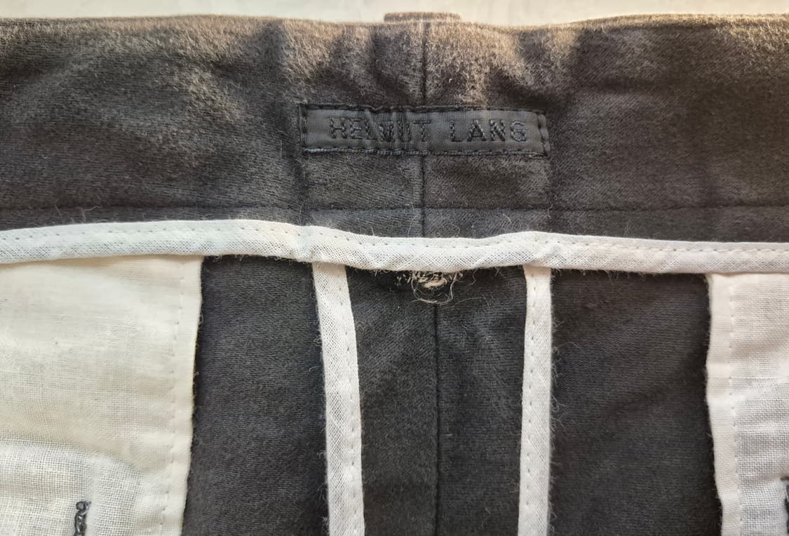 00s HELMUT LANG Bondage MoleskinTrousers 상품이미지5