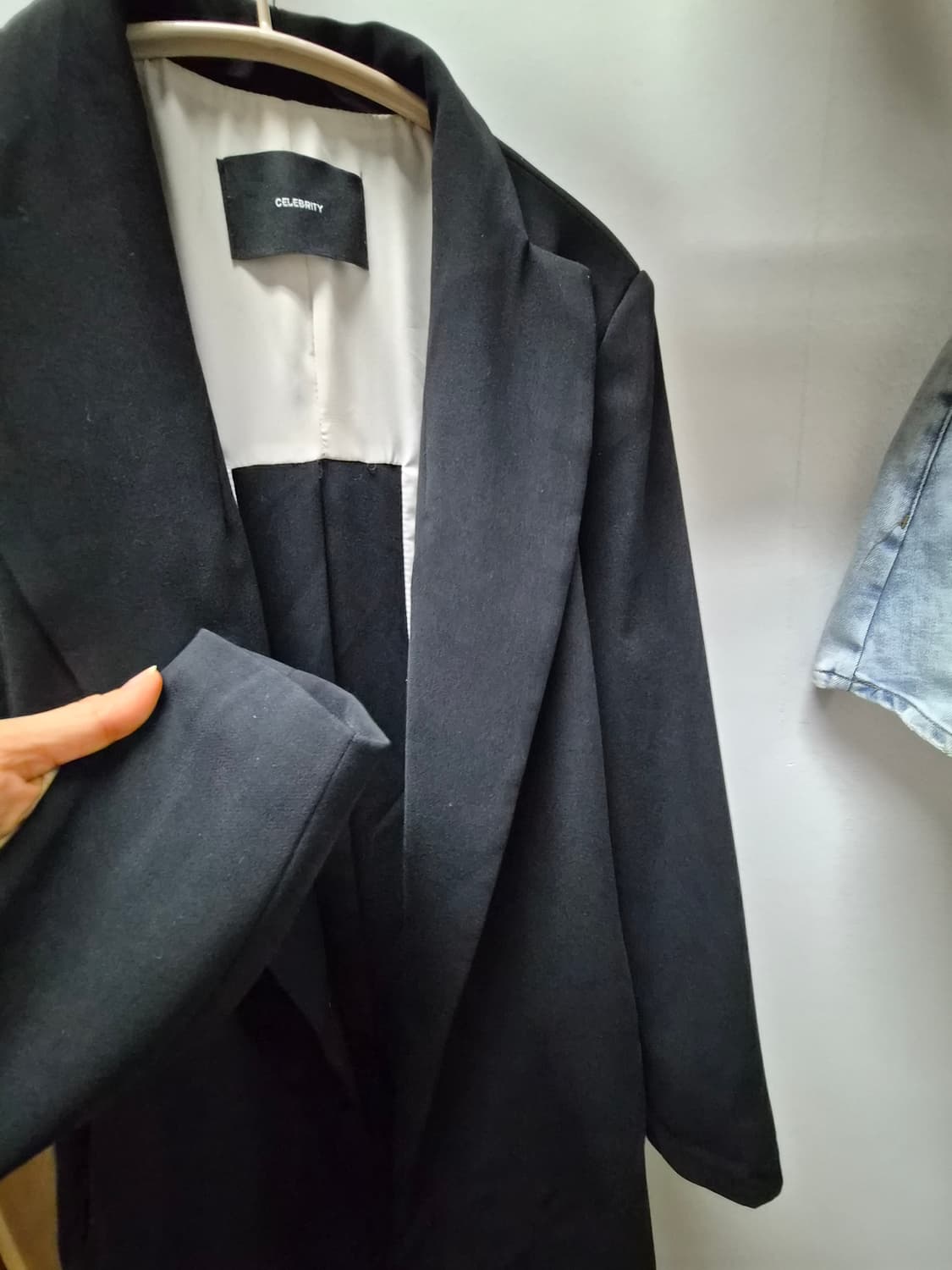 celebrity 백트임 춘추 롱자켓 상품이미지6