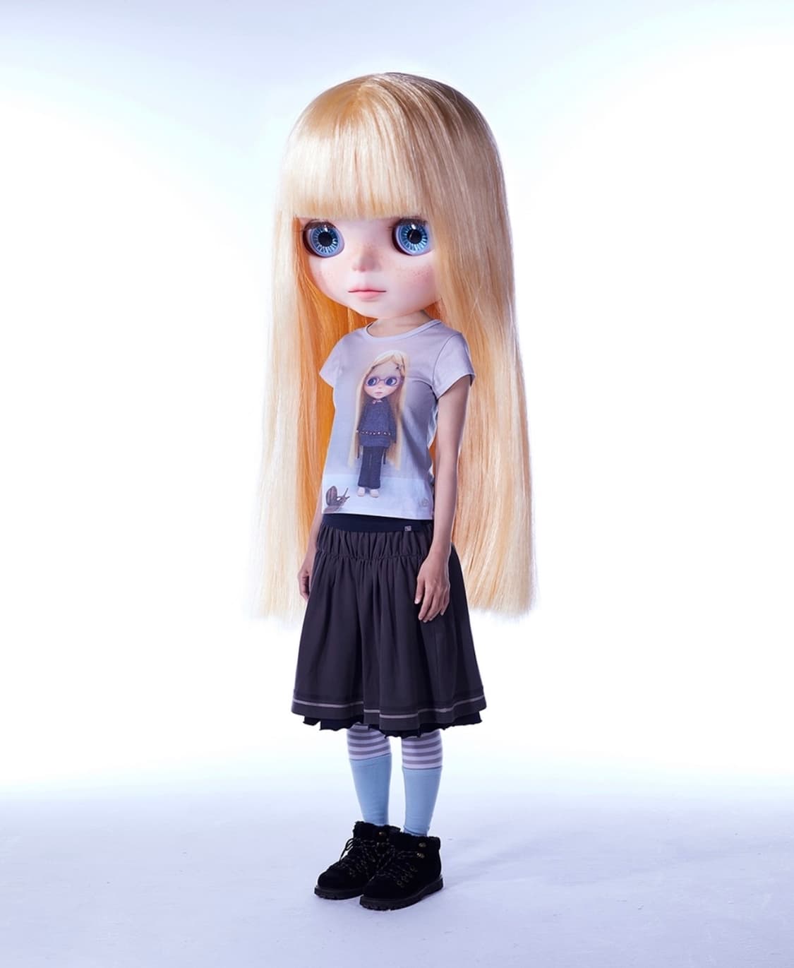 (OS) 코이세이오 브라이스돌 스트라이프 양말 삭스 핑크 미개봉 새상품 상품이미지2