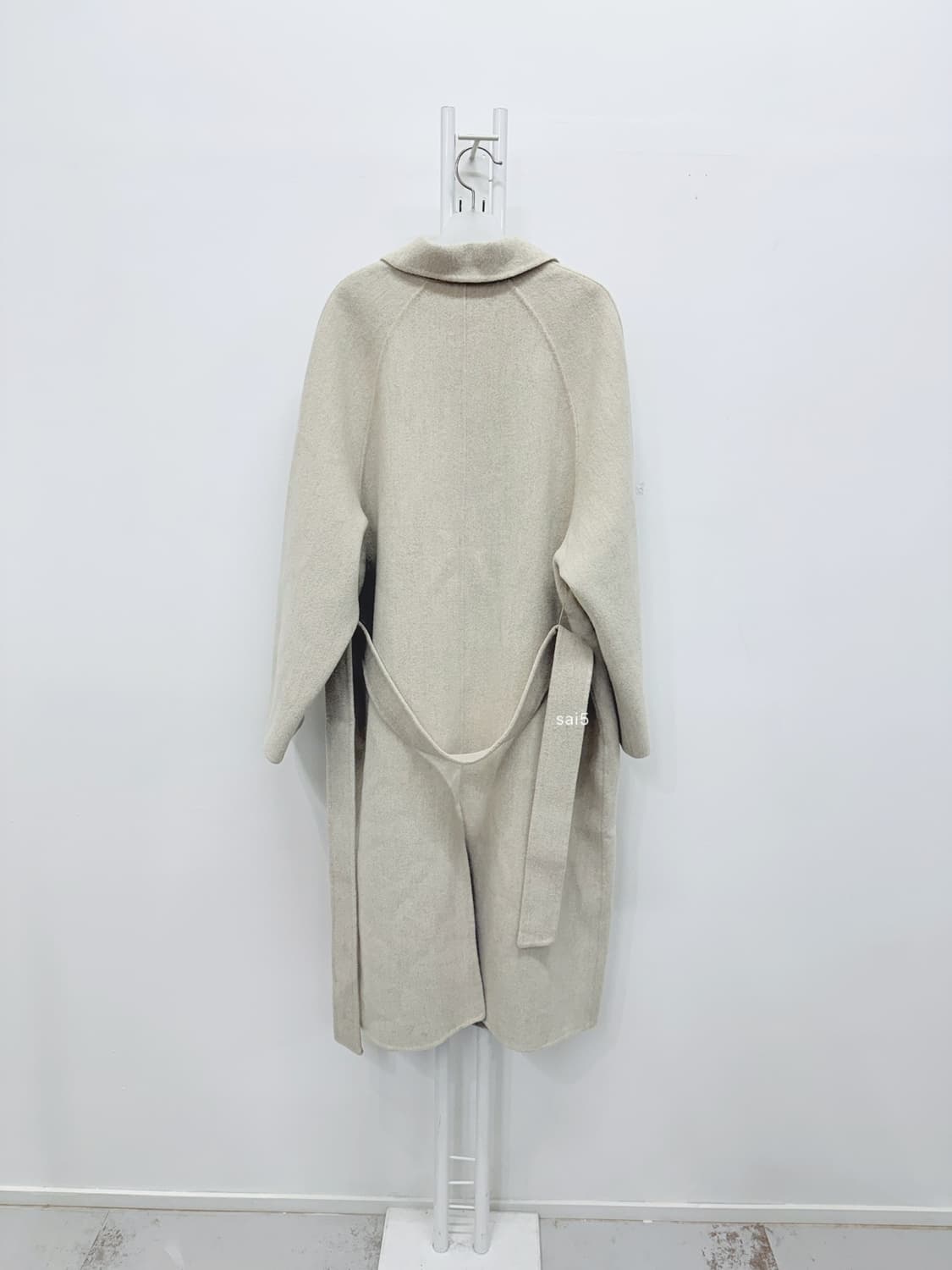 룩캐스트 레글런 핸드메이드 코트 상품이미지3