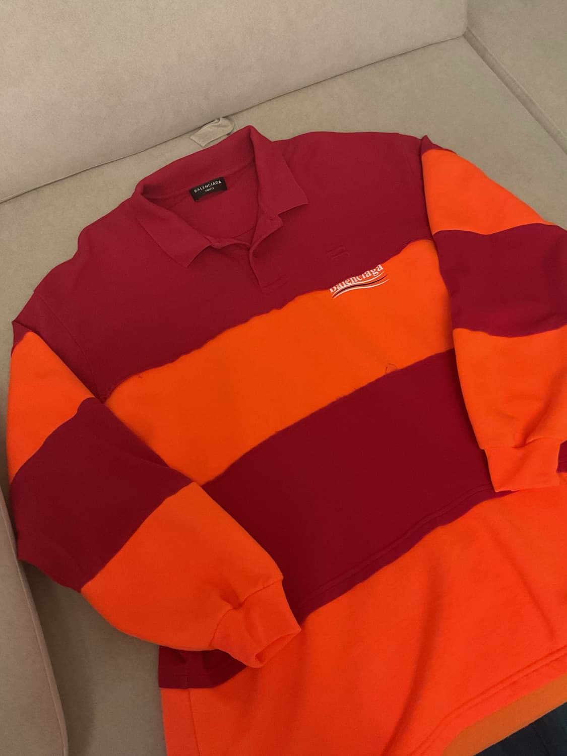 Balenciaga Oversized cutting 폴로티 (백화점택) 상품이미지1