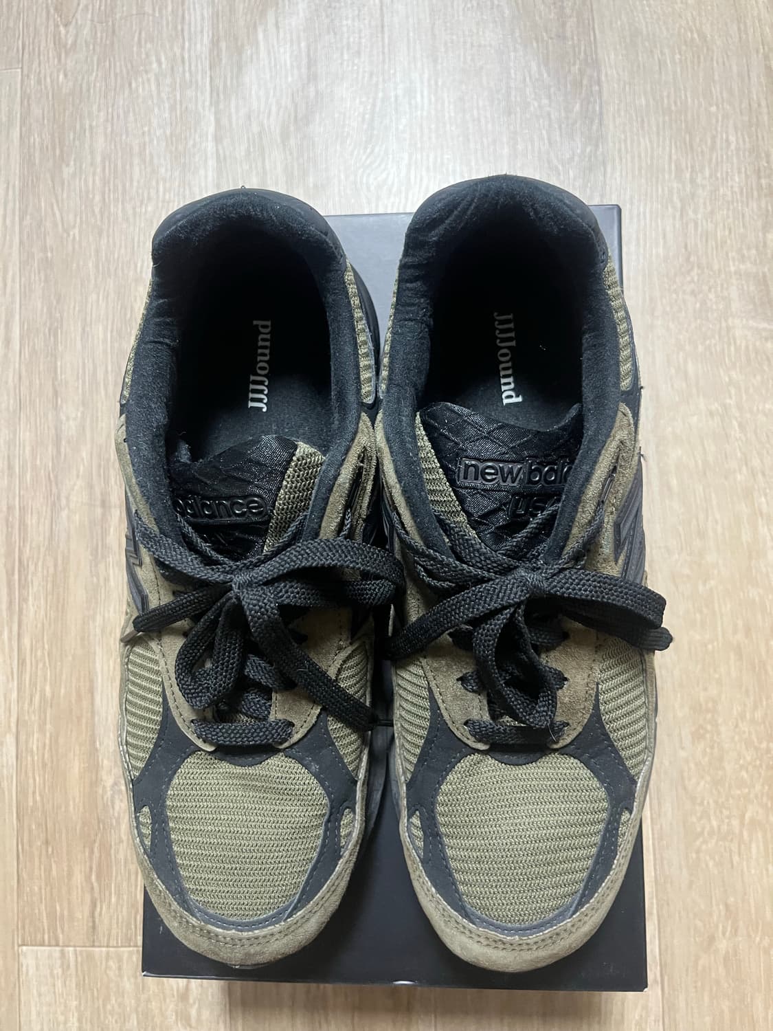 뉴발란스 자운드990v3 브라운블랙 265 상품이미지5