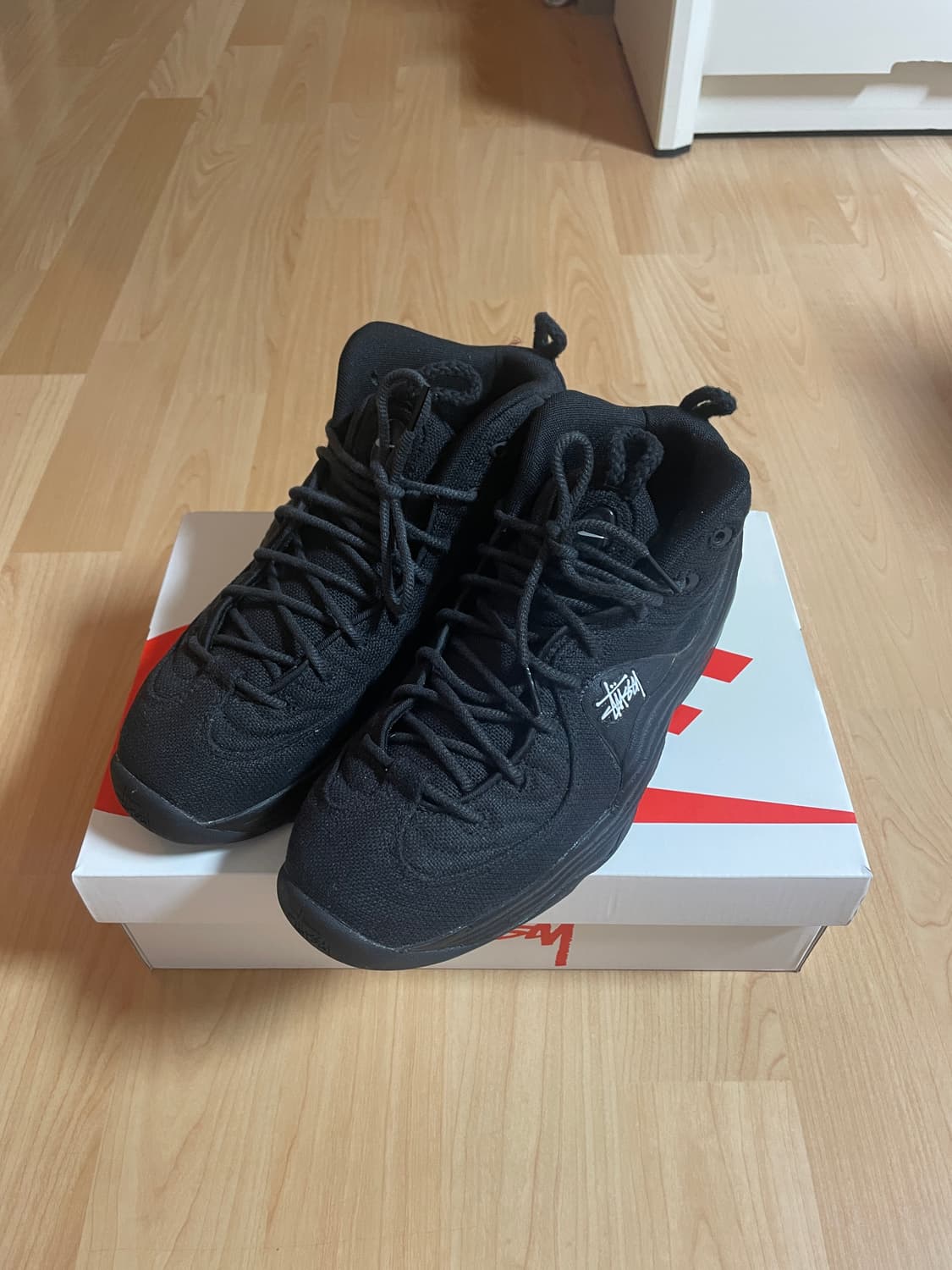 [급매] 나이키x스투시 에어 페니 2 블랙 (270) 상품이미지1