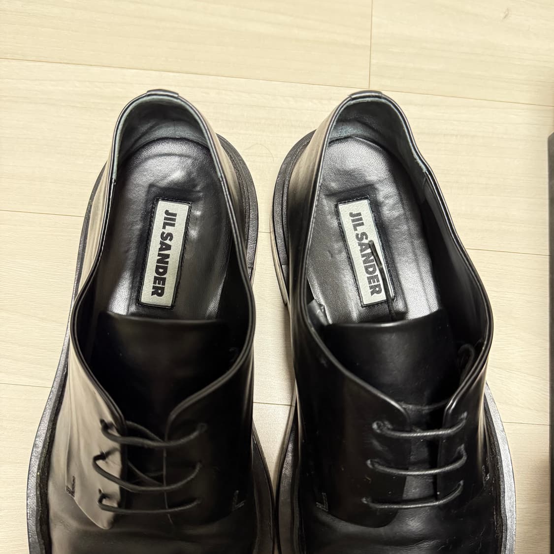 (42) 질샌더 카프스킨 더비 슈즈 상품이미지3