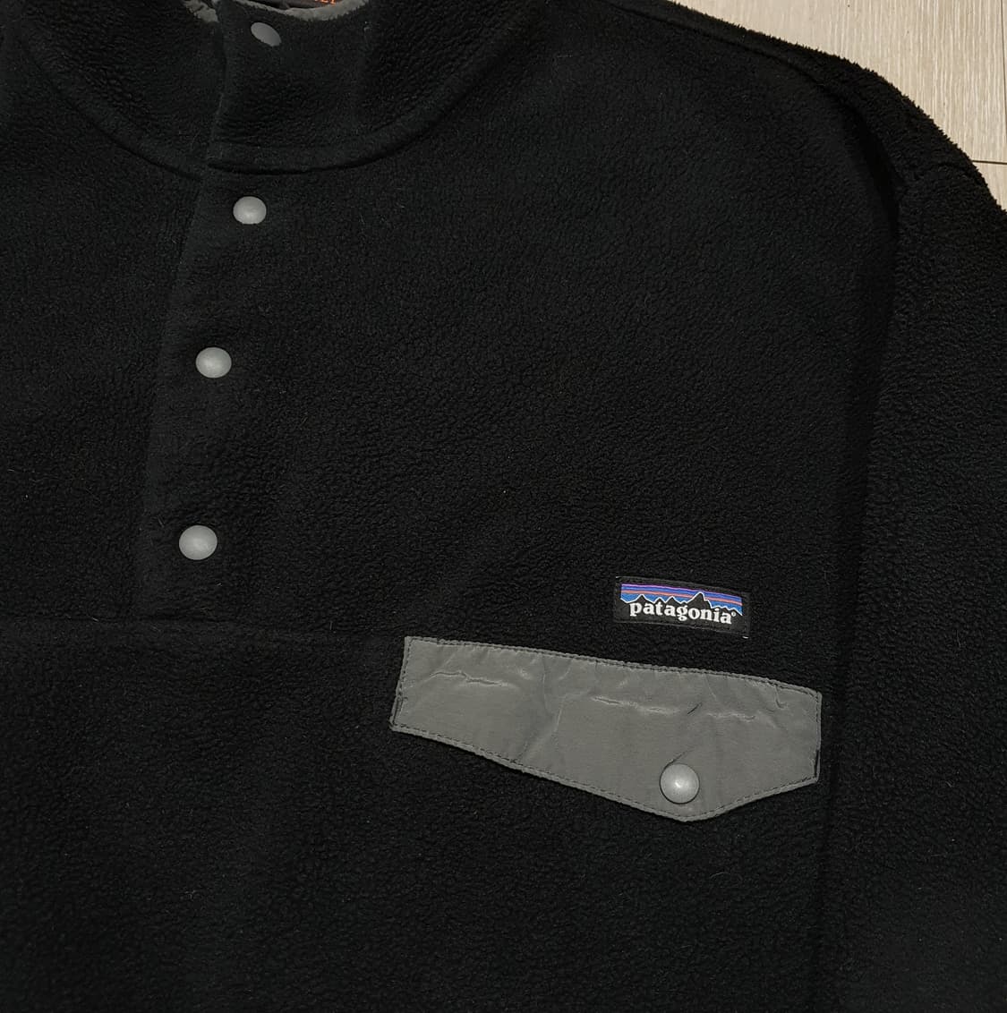 파타고니아 신칠라 스냅티 블랙 xl (110이상) 상품이미지3