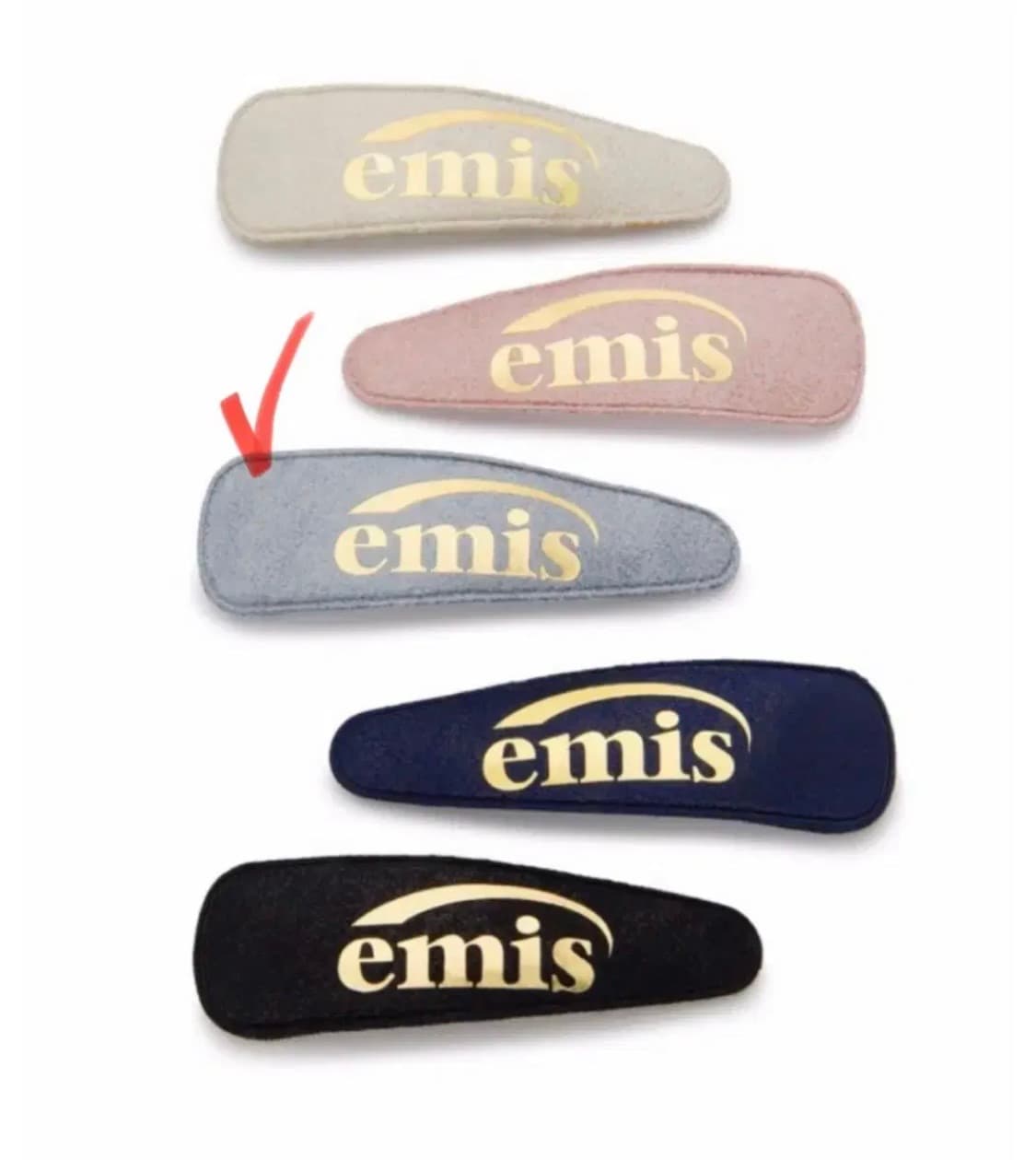 이미스 Emis 뉴로고 헤어핀 블루 2set 상품이미지1