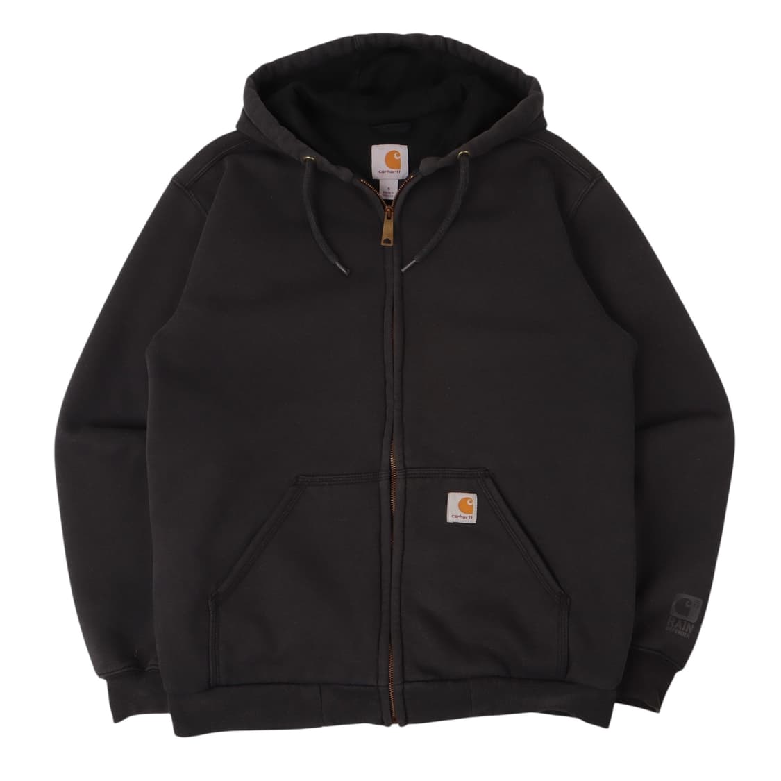 칼하트 블랙 레인디펜더 써멀 후드집업 상품이미지1