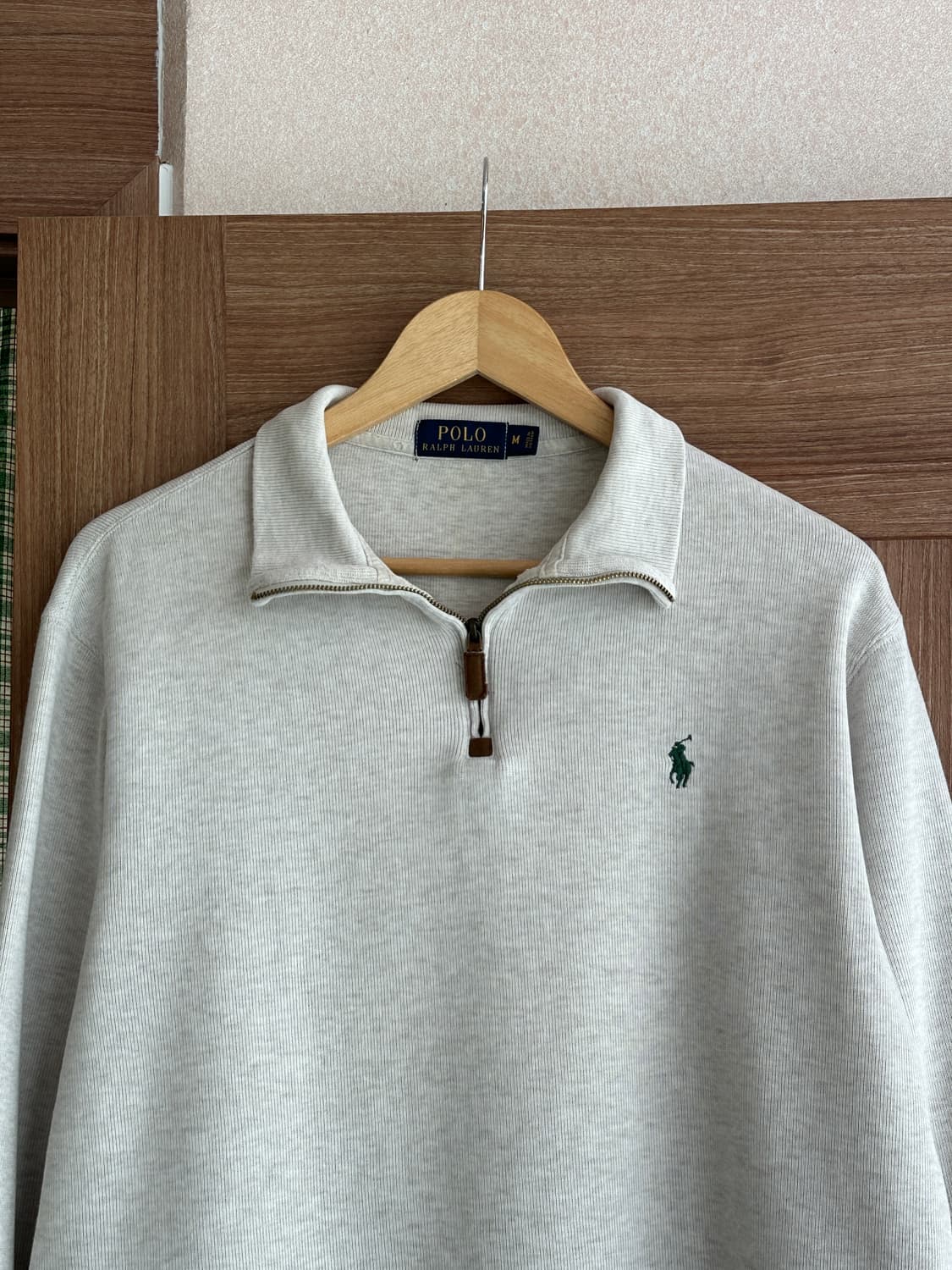 폴로 랄프로렌 반집업 니트 M (95-100) 상품이미지4
