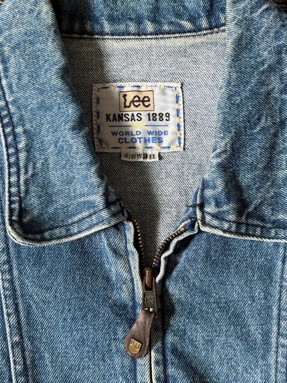 90s 쌍방울 Lee 빈티지 데님 자켓 (105-108) 상품이미지3