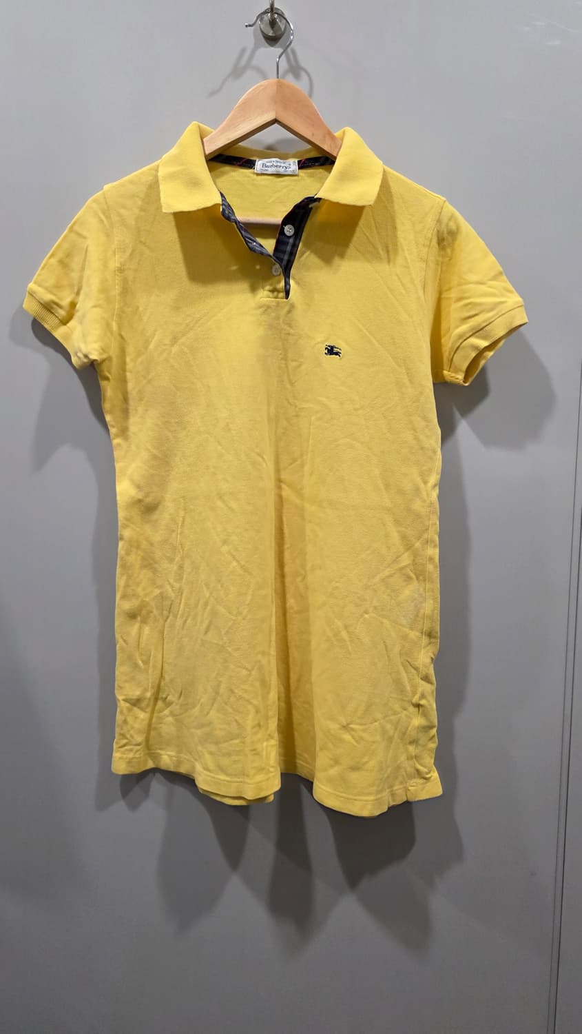 버버리 여성 반팔 카라 셔츠 상품이미지1