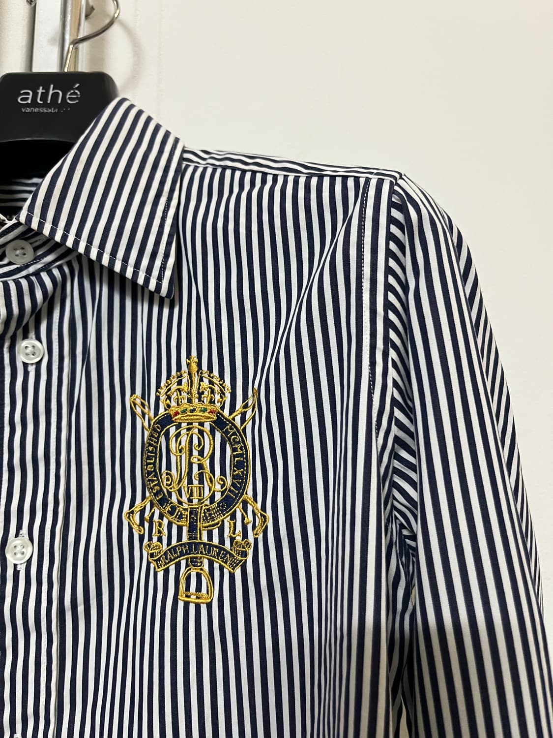 랄프로렌 스트라이프 와펜 셔츠 상품이미지5