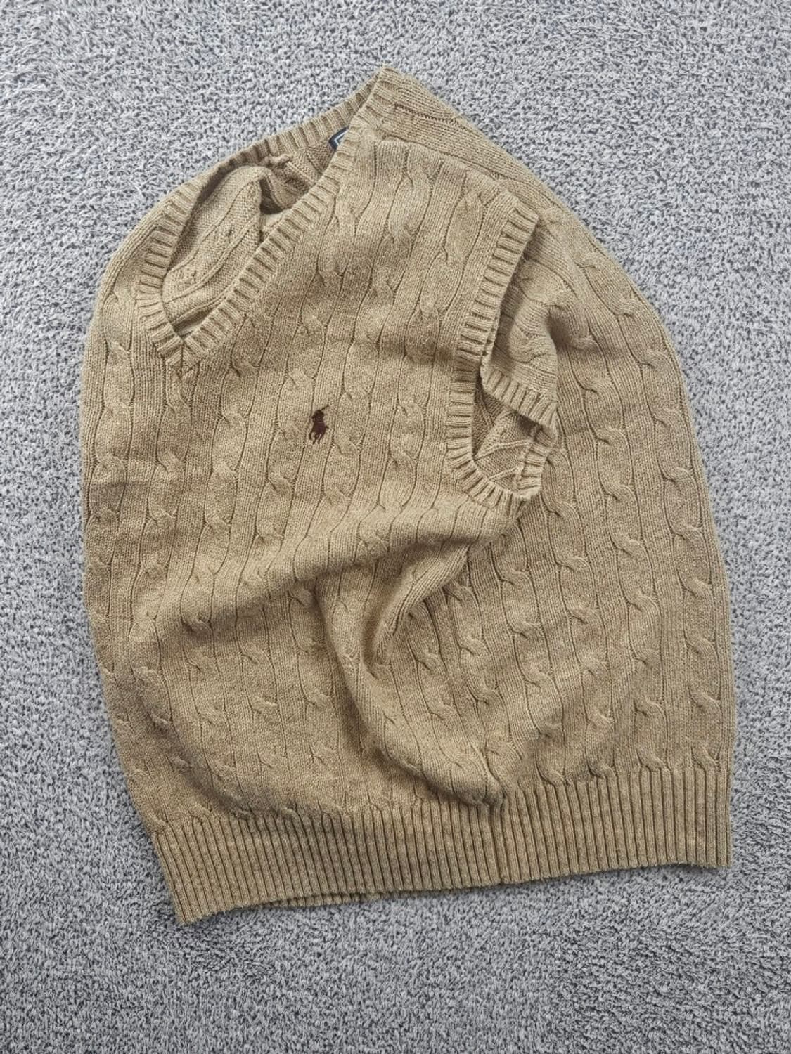 폴로랄프로렌 터사 실크 케이블 니트 베스트 ( L ) / 11599 상품이미지3