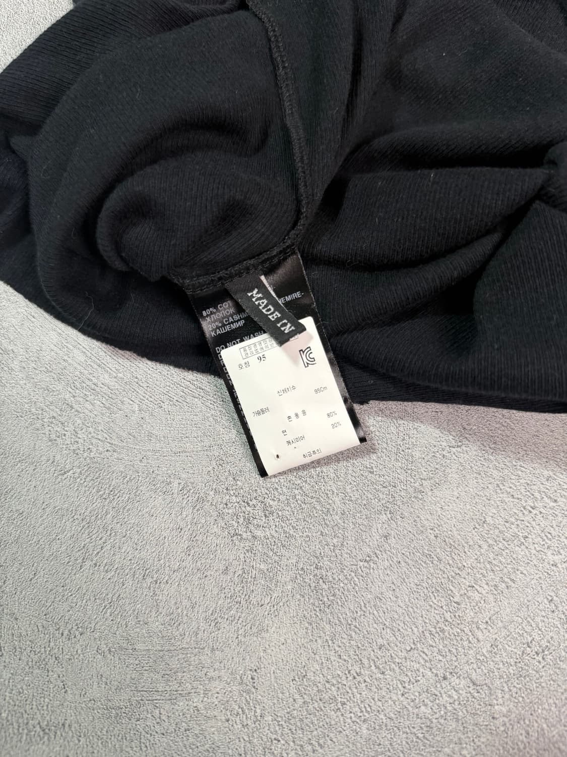 Ann Demeulemeester 11 SS BLACK Tank top 상품이미지5