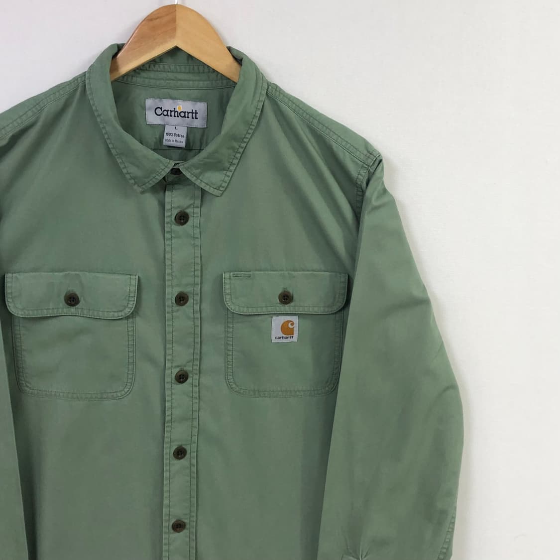 L 칼하트 워크 셔츠 상품이미지1