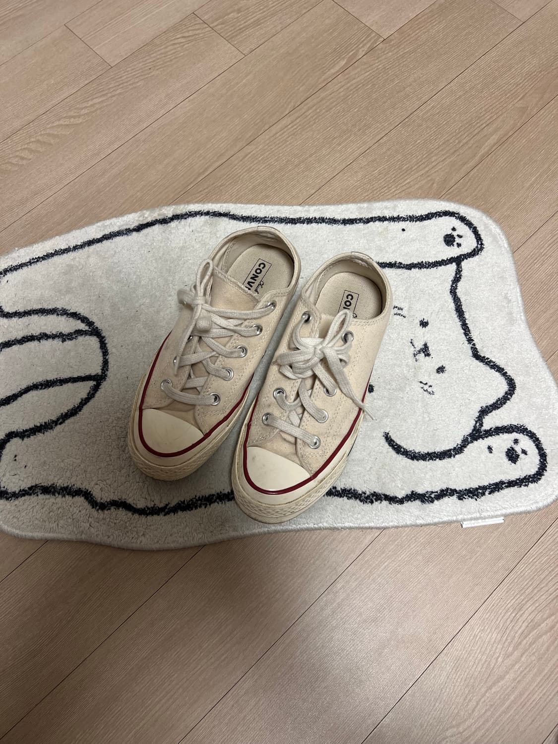 컨버스 척테일러 아이보리 로우 225 상품이미지1