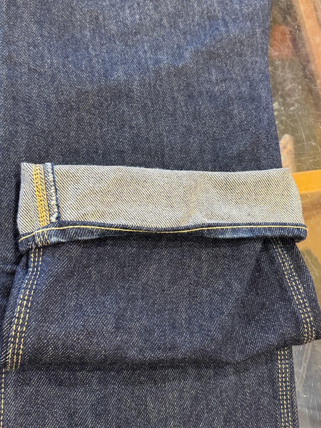 아이언하트 21oz 더블니 데님팬츠 (36) 상품이미지7