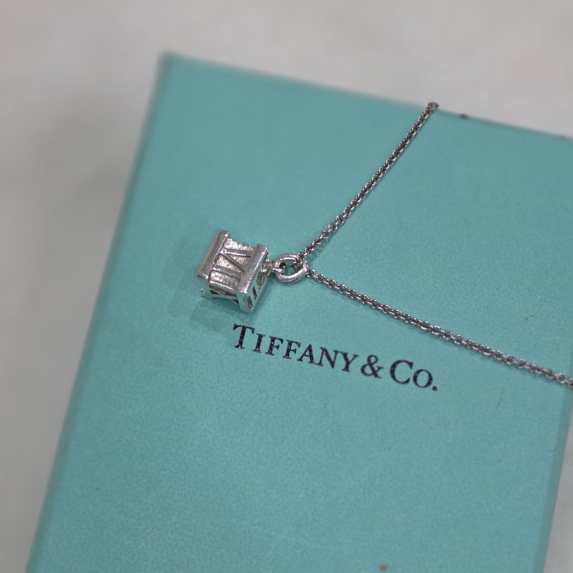 티파니앤코 아틀라스 큐브 실버925 목걸이 상품이미지1