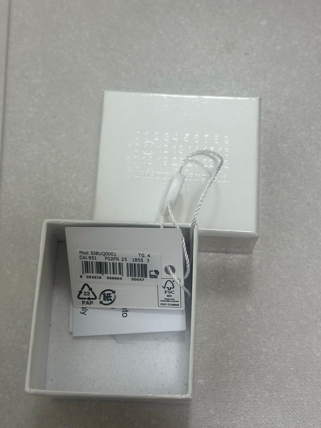 메종 마르지엘라 반지 정품 SI8UQ0001 (박스포함) 상품이미지3