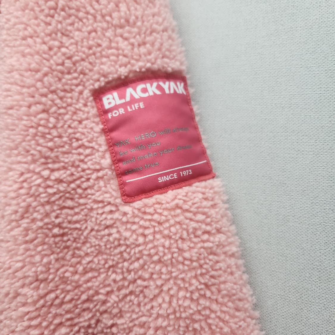 블랙야크 핑크 후리스 집업 M 상품이미지3