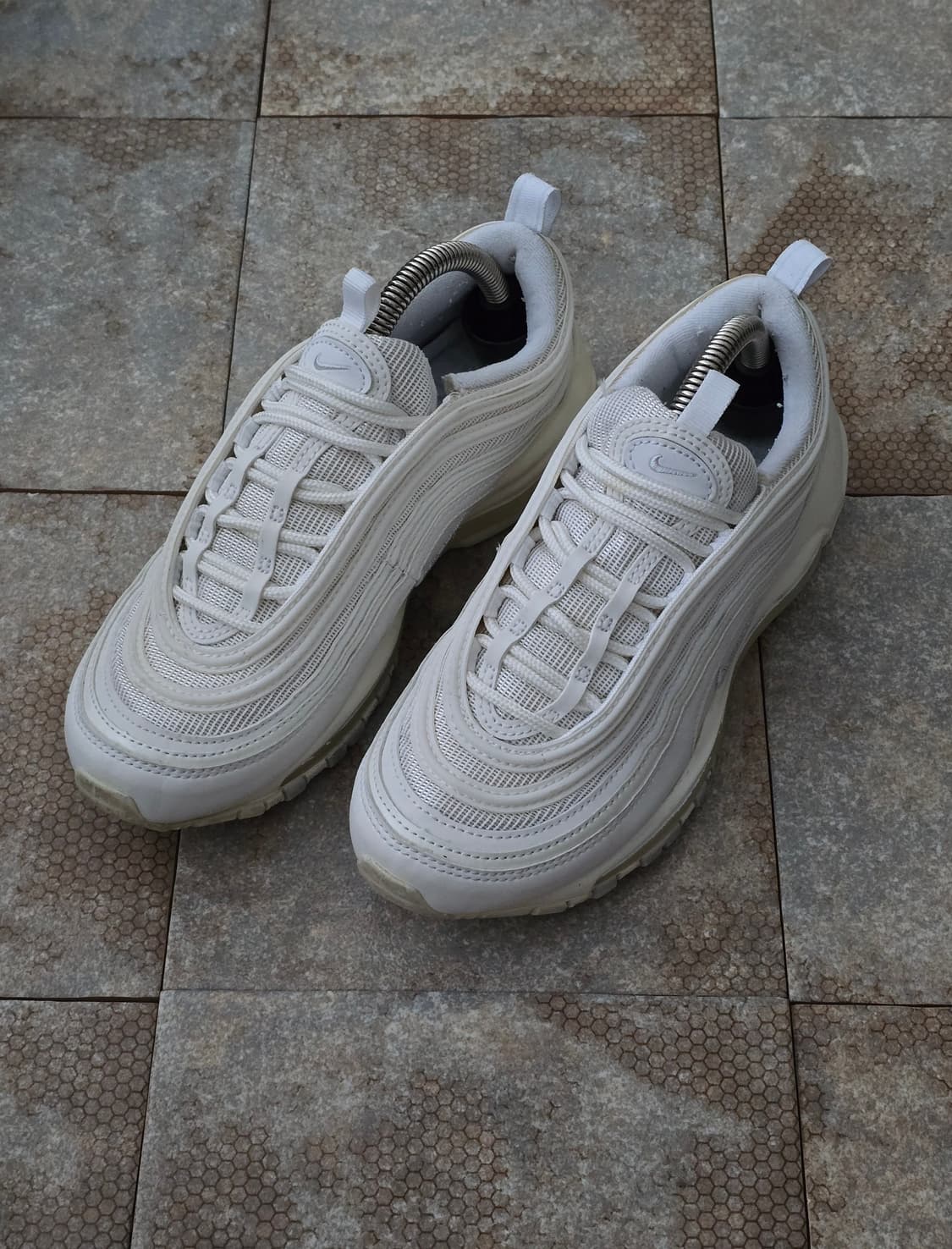 (230)나이키 에어맥스 97 트리플 화이트 상품이미지1