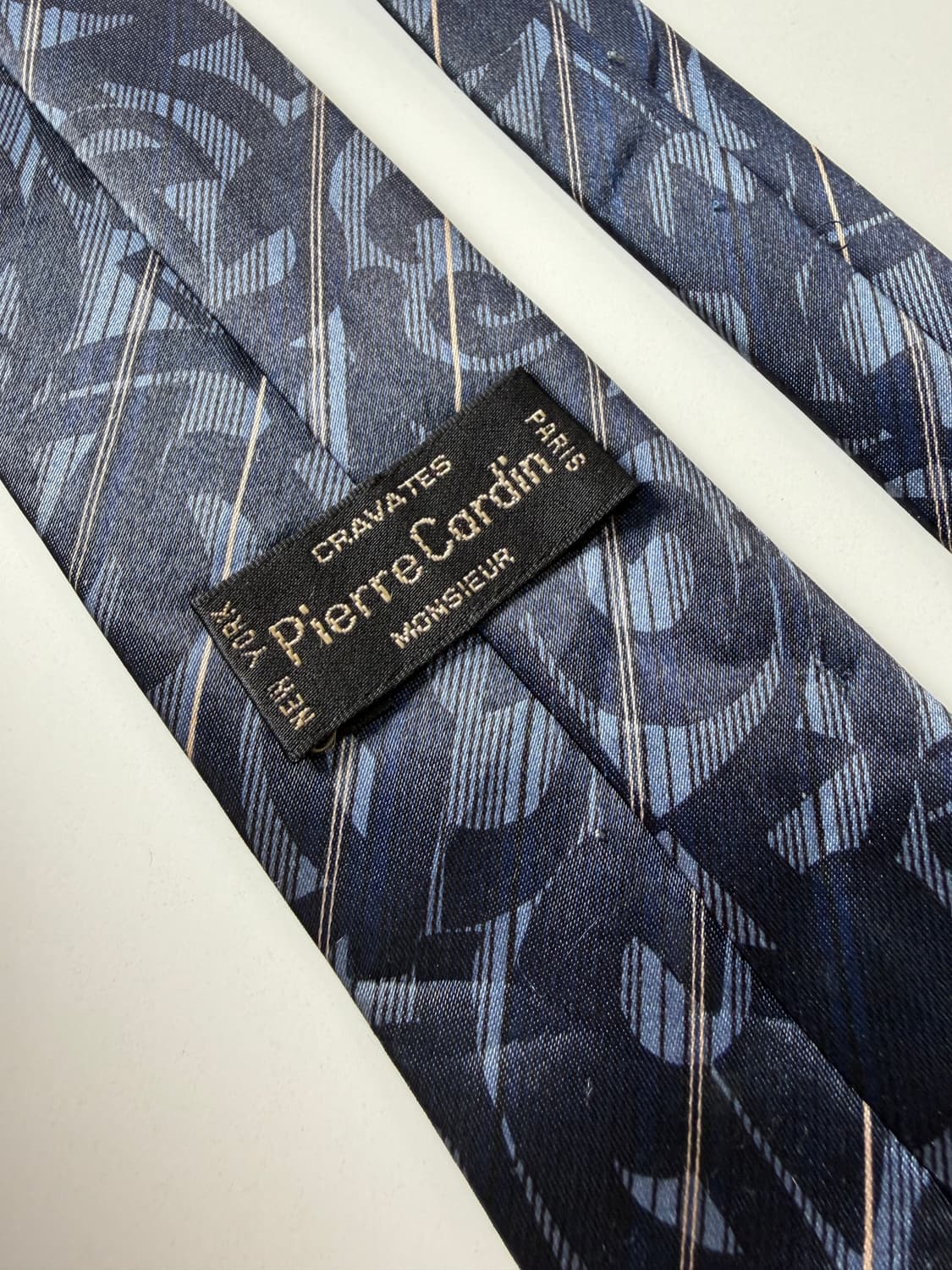 피에르가르뎅(Pierre cardin) 실크 넥타이 7.8cm 상품이미지6