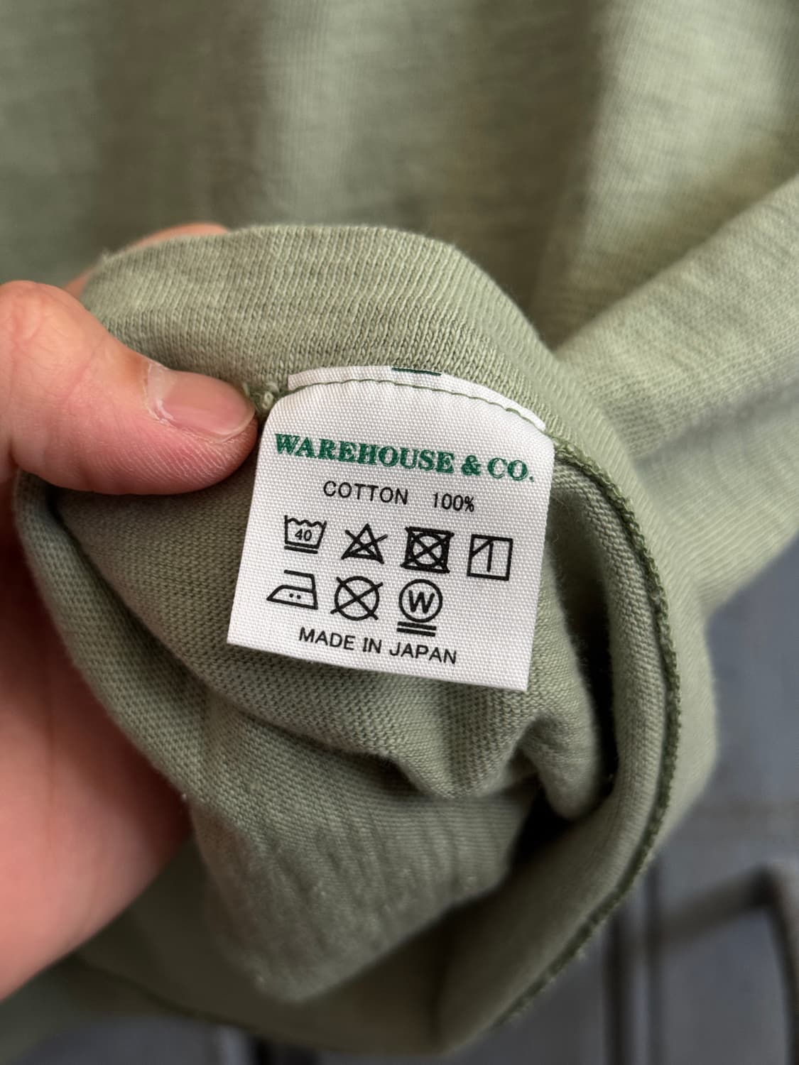 [M]WAREHOUSE 웨어하우스 빔즈 별주 Eddy's 피싱 티셔츠 상품이미지6