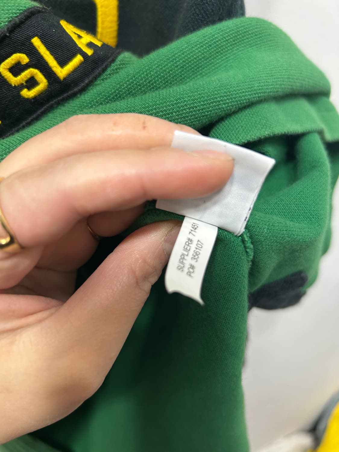 랄프로렌 폴로 그린 라프팅 미국 빈티지 M  상품이미지3