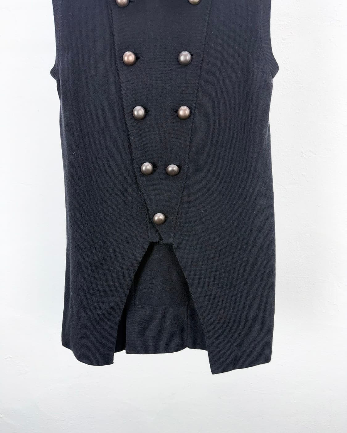 앤 드뮐미스터 블랙 브레스티드 하이넥 버튼 베스트 상품이미지5