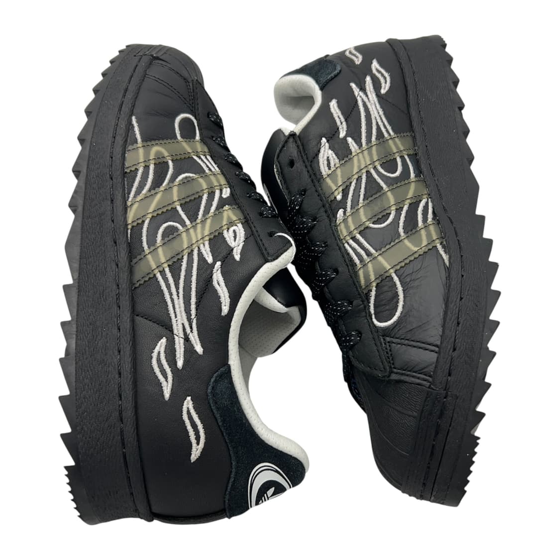 275 아디다스 x NSRC 슈퍼스타 리플 코어 블랙 트랜슬 상품이미지2