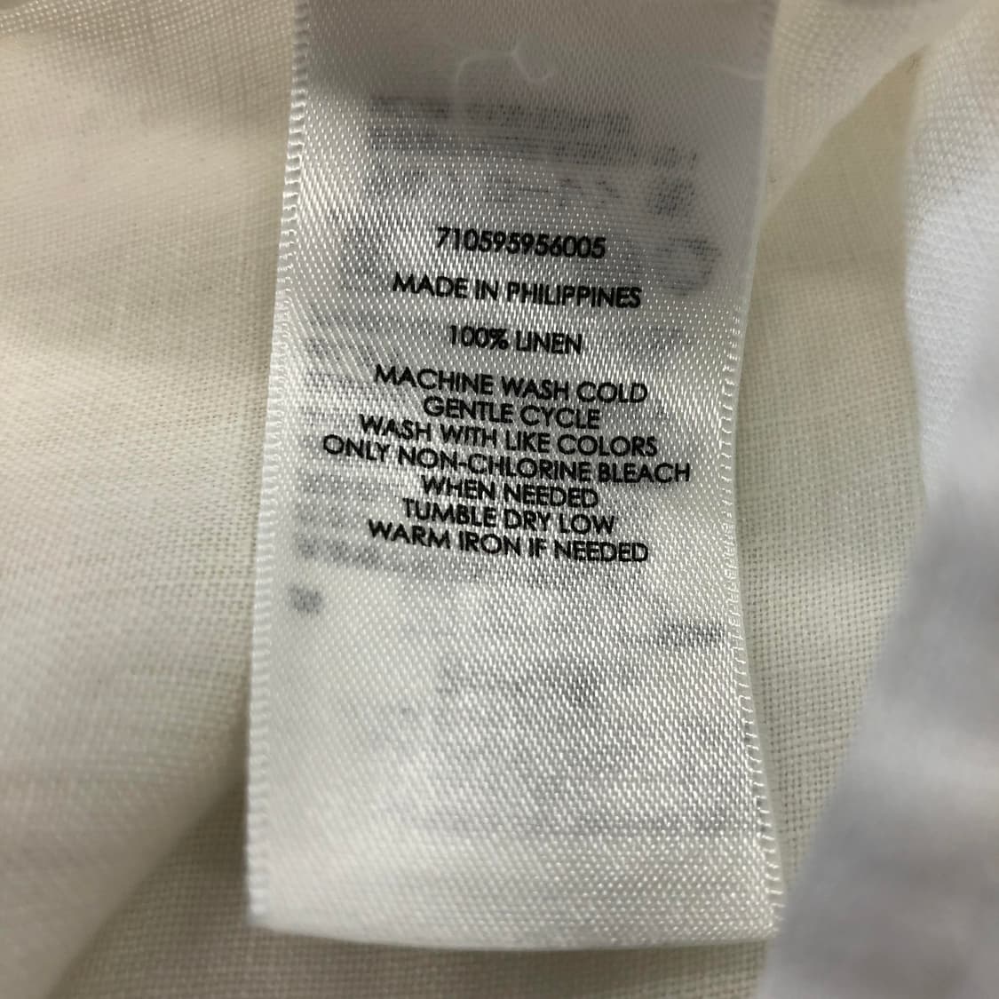 폴로 랄프로렌 상위라인 린넨셔츠 M 화이트 상품이미지6