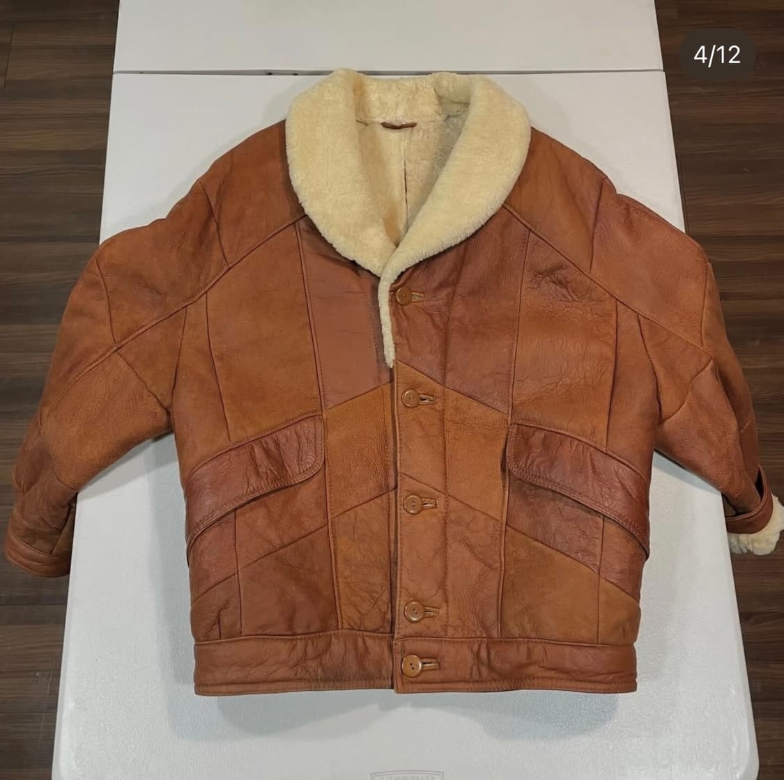 독일산 리얼 양모무스탕 상품이미지4