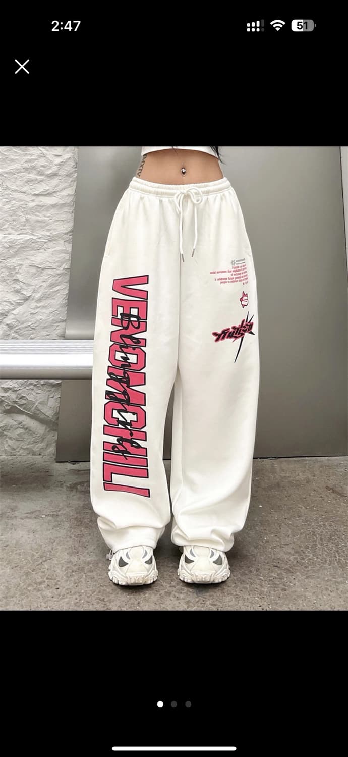 베놈 와이드팬츠 새상품 상품이미지1